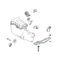OEM 2001 Kia Sephia Insulator Diagram - MB09239811