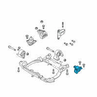 OEM 2011 Kia Forte Koup Bracket Assembly-TRANSAXLE Diagram - 218300Q000