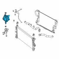 OEM 2020 Ram ProMaster 2500 Reservoir-COOLANT Recovery Diagram - 52014880AA