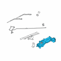 OEM 2008 Dodge Nitro Reservoir-Washer Diagram - 68005486AA