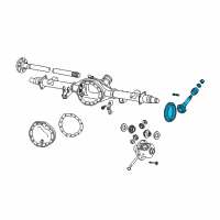 OEM Ram 2500 Gear Kit-Ring And PINION Diagram - 5086798AD