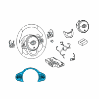 OEM Toyota GR Supra Multifunction Switch Diagram - 84250-WAA01