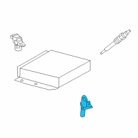 OEM 2008 Chrysler Crossfire Sensor-Crankshaft Position Diagram - 5080352AA
