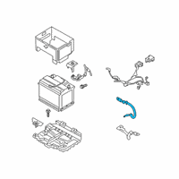 OEM 2021 Kia Forte Wiring Assembly-Eng GROU Diagram - 91861M7010