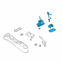 OEM 2010 Nissan Cube Transmission Control Device Assembly Diagram - C4901-1A82D