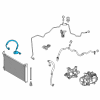 OEM Lexus NX300h Hose Sub-Assembly, DISCH Diagram - 88703-78040