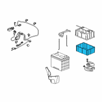 OEM Acura Base, Battery Diagram - 31522-SZA-A00