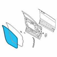 OEM 2021 Lincoln Aviator WEATHERSTRIP ASY - DOOR OPENIN Diagram - LC5Z-7820708-A