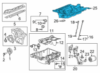 OEM 2022 Cadillac CT4 Intake Manifold Diagram - 12706155