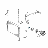 OEM 2021 Kia Telluride Disc & Hub Assembly-A/C Diagram - 97644C6900