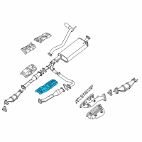 OEM 2015 Nissan Xterra INSULATOR-Heat, Front Floor Diagram - 74751-EA000