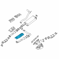 OEM 2011 Nissan Frontier INSULATOR-Heat, Front Floor Diagram - 74751-EA000