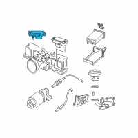 OEM 1994 Chevrolet S10 Blazer Sensor, Map Diagram - 17112715