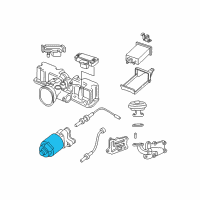 OEM 1989 Chevrolet S10 Blazer EGR Valve Diagram - 19210639