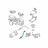 OEM Oldsmobile Oxygen Sensor Diagram - 12567254