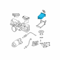 OEM Chevrolet S10 Canister Asm-Evap Emission Diagram - 12571646