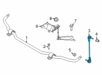 OEM Ford Maverick LINK Diagram - LX6Z-5K484-E