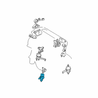 OEM 2003 Toyota Solara Front Mount Diagram - 12361-0H070