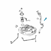 OEM 2018 Ford Focus Filler Tube Diagram - 8U5Z-17B068-K