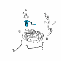 OEM 2013 Ford Focus Fuel Pump Diagram - BV6Z-9H307-AX