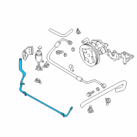 OEM 2000 Chevrolet Tracker Hose Asm, Return (On Esn) Diagram - 30028608