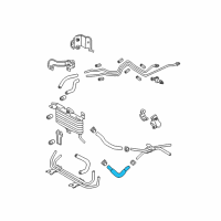 OEM Lexus GX470 Hose, Oil Cooler Outlet Diagram - 32943-60320