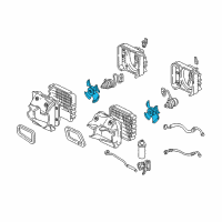 OEM 1995 Acura NSX Fan, Cooling Diagram - 80152-SL0-A01