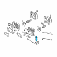 OEM Acura NSX Receiver Diagram - 80351-SL0-305