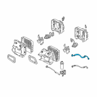 OEM 1993 Acura NSX Hose, Suction Diagram - 80310-SL0-A02