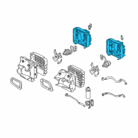 OEM 1998 Acura NSX Shroud Diagram - 80160-SL0-A01