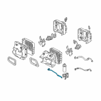 OEM Acura NSX Pipe C, Condenser Diagram - 80333-SL0-A03