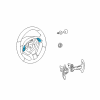 OEM 2010 Infiniti G37 Switch Assy-Steering Diagram - 25550-JK10A