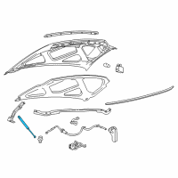 OEM 2001 Ford Excursion Lift Cylinder Diagram - F81Z-16C826-AB