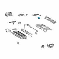 OEM 2016 Toyota Prius Electronic Contact Diagram - G3834-47050