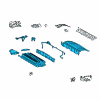 OEM 2020 Toyota RAV4 Battery Assembly Diagram - G9510-42020