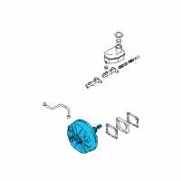 OEM Hyundai Elantra Booster Assembly-Brake Diagram - 59110-2D020