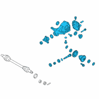OEM Kia Carrier Assembly-Differential Diagram - 530004F000
