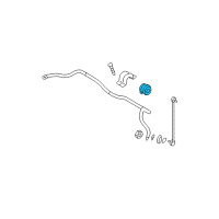 OEM 2009 Hyundai Genesis Bush-Stabilizer Bar Diagram - 54813-3K200