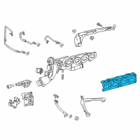 OEM 2017 Infiniti Q60 Gasket-Intake Manifold Diagram - 14035-HG00B