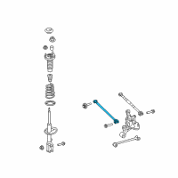 OEM 2012 Toyota Camry Front Arm Diagram - 48710-06140