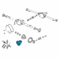 OEM 1994 Dodge Ram 2500 Case-Differential Diagram - 5161549AB