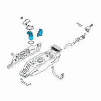 OEM Ford Ranger Fuel Pump Diagram - KB3Z-9H307-D