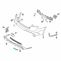 OEM Kia Stinger Lamp Assembly-Rear R/REF Diagram - 92405J5200