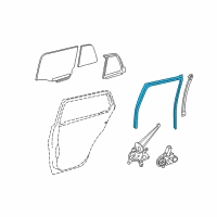 OEM 2008 Scion xD Run Channel Diagram - 68142-52180