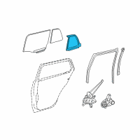 OEM 2014 Scion xD Weatherstrip Diagram - 68188-52090