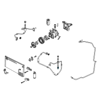 OEM Pontiac Switch, A/C Compressor High Pressure Cut Off Diagram - 92145716