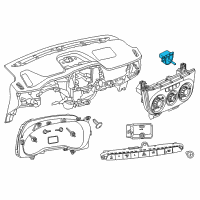 OEM 2021 Ram ProMaster City Switch-Blower Control Diagram - 68270225AA