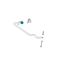 OEM 2003 Ford F-150 Stabilizer Bar Insulator Diagram - XL3Z-5484-HA