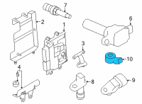 OEM 2022 Toyota GR86 Knock Sensor Diagram - SU003-06707