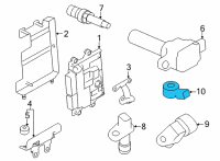 OEM 2013 Scion FR-S Knock Sensor Diagram - SU003-06707